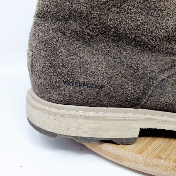 Sorel Madson II Boots Mens 11 Brown Suede Waterproof Lace Up Chukka Ankle Shoes - Picture 9 of 16